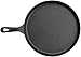 Amazon Basics Pre-Seasoned Cast Iron Round Griddle - 10.5-Inch