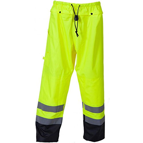 Lyngsoe LR8042-53/03-S Size Small Trousers - Saturn Yellow/Navy Blue