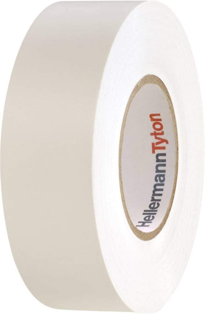 HellermannTyton 710-10607 HelaTape Flex 1000+ Insulation Tape White (L x W) 20 m x 19