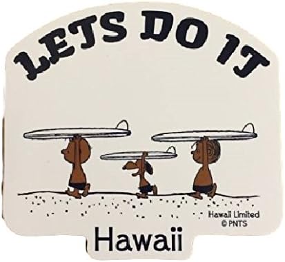 Amazon Co Jp Hawaii Moni Honolulu Sun Snoopy Sticker 14 Hobby