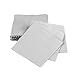 JUANYA 50pcs Jewelry Cleaning Cloth Polishing Cloth for Sterling Silver Gold Platinum (Grey)