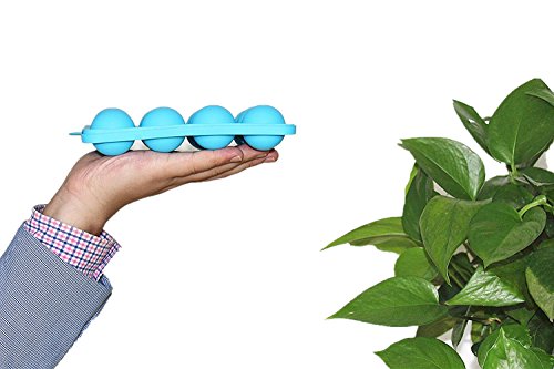 image for Cherryard 12-Cavity Round Shape Silicone Mold for Cake Lollipop Ice Sp