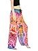 Orient Trail Women's Hippie Bohemian Yoga Pajama Tie-dye Hippie Pants M/L Rainbow Pink