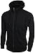 Coofandy Men's Casual Zip Up Hoodie Sweatshirt Cotton Blend Jackets
