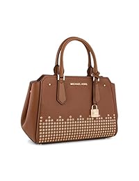 Michael Kors Hayes MD - Bolso mediano para mensajero, color marrón