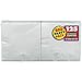 Premium Silver Beverage 2-Ply Paper Napkins - 5
