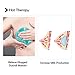 Breast Therapy Gel Pads, Breast Ice Pack, Gel Nursing Pads in Hot or Cold Use to Decrease Engorgement, Encourage Let-Down and Increase Milk Production, 2 Count, 2 Covers and 2 Free Nursing Pads