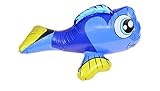Splash-N-Swim Ride-On Inflatable Pool Animals ~ Angel Fish