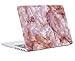 Sykiila for Older MacBook Pro 13 Inch with Retina Display Case for Model A1425 / A1502 Sleeve & HD Screen Protector & TPU Keyboard Cover & Hard Shell Case 4 in 1 - Pink Marble