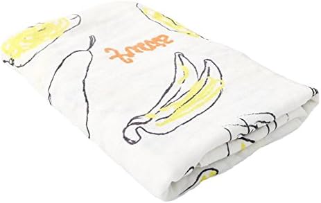 Liangpin Baby Toddler Blankets Summer Bedding Blankets Swaddling Muslin Cotton &amp; Bamboo Fiber Fruits