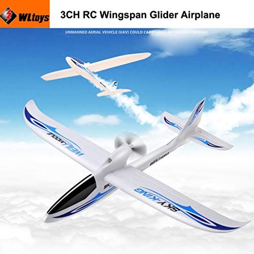 Cocal Lightweight WLtoys F959 Sky King 2.4G 3CH RC Wingspan Glider Airplane Fixed-Wing Radio Control Aircraft, Rotation, Somersault