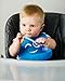 ZIZU BPA Free Waterproof Silicone Baby Bibs, Red