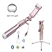 didaINT Selfie Stick Metal Tripod, Extendable Aluminum Alloy Monopod with Bluetooth Remote, 2 Fill Light and Mirror, Rotation Phone Holder Stand for iPhone XS XR X 8 7 Plus, Galaxy S10 S9 S8 Note9