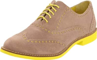 cole haan two tone oxfords