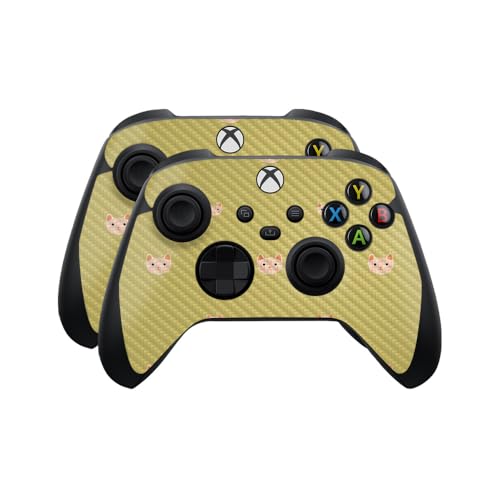 Carbon Fiber Skin Compatible with Microsoft Xbox Series X|S Controller (2 Pack)…