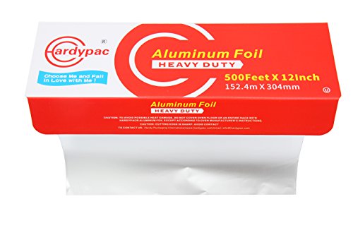 Hardypac Super Aluminum Foil Roll Heavy Duty 500 Feet Length X 12 Inch Width - Thumbnail 4
