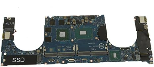 YH90J OEM DELL XPS 15 9560 Motherboard with i7-7700HQ &amp; 4GB NVIDIA 1050 LA-E331P
