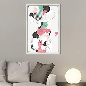 Framed Nordic Style Home Artwork for Living Room Bedroom