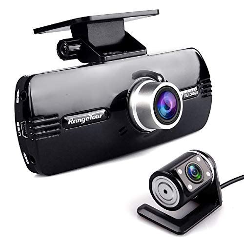 Dash Cam,Dual Lens Front and Rear Camera. Driving Video Recorder Full HD 1080P,Car DVR Camcorder Night Vision,170 Degree Wide Angle,Loop Recording,G-Sensor