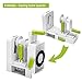 Spiralizer 5-Blade Vegetable Spiralizer,Sedhoom Foldable Spiral Slicer,Zucchini Noodle & Veggie Pasta & Spaghetti Maker for Low Carb/Paleo/Gluten-Free Meals