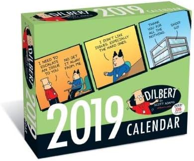 2019 DILBERT 365 Page-A-day Daily Box/Desk Calendar