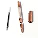 Gel Pens, Bling Crystal Pen Gel Ink Rollerball Pens Black Ink Rose Gold/Silver/Gold Pen with 3 Extra Refills for Office School Supplies