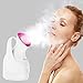 Face Steamer for Facial, Portable Facial Steamer Professional, Home Face Steamer for Blackheads, Hot Mist to Unclogs Pores, Facial Mask Partner by Aiho