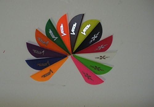 VaneTec HP Arrow Vanes w/Logo White (Blazer Type) Pkg/50