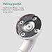 ROSENICE Grab Bar - 12-inch Shower Handle Bathroom Balance Bar - Safety Luminous Circles- Handicap, Elderly, Injury, Non-slip, Senior Assist Bath Handle