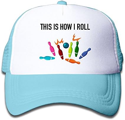 CapThis Is How I Roll BowlingChildren's Mesh Cap Picture