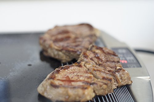ROMMELSBACHER CERAN® Grill CG 2308/TC - Made in Germany, SCHOTT CERAN® Grillfläche, Temperatur von 80 - 280 °C… – Bild 7