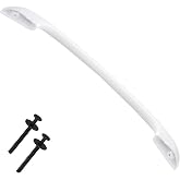 316443601 Oven Handle Replacement for Kenmore Oven Door Handle Replacement | Frigidaire Stove Oven Handle,White 316443601 Handle Oven For Kenmore Electric Range Oven,With 316433300 Range Door Handle