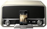 Philips ORD7100C/37 Original Radio 30-Pin Charging Speaker Dock for iPod/iPhone (Cream)