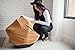 Copper Pearl Multi-Use Cover: Car Seat Covers, Nursing Cover, and Stroller Cover for Sun - Stretchy Fabric, All-Season Use, Stylish Designs, Easy Access for Moms - Camel
