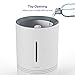 VAVA Top Fill Humidifiers, 4.3L Ultrasonic Cool Mist Humidifier for Bedroom Nursery [BPA Free], Easy to Clean, 17-36 Hours, Whisper-Quiet, Auto Shut Off, Blue Mood Light, (100V-240V) (White)