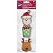 Wilton 3 Piece Holiday Metal Cookie Cutter Set (Santa, Present & Reindeer)