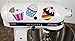 Colorful Cupcakes Vinyl Decals for Kitchen Mixers