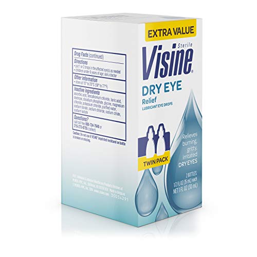Visine Dry Eye Relief Eye Drops - Image 2
