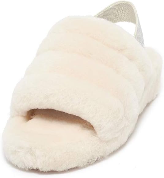 ugg fluff yeah slide cream