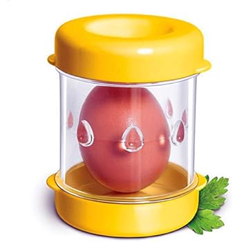 Boiled Egg Peeler Compact and Sturdy Egg sheller Eggshell Separation, Yellow