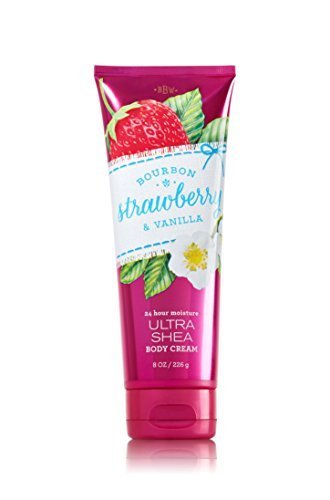 Bath & Body Works Ultra Shea Body Cream Bourbon Strawberry & Vanilla 8oz