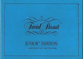 Trivial Pursuit - Junior Edition - Kartensatz mit 3000 Fragen (500 Frage- und Antwortkarten)
