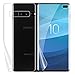 AMOVO Screen Protector for Galaxy S10 Plus/S10+ (6.4’’) [2Front+1Back] [Fingerprint ID Friendly] Samsung Galaxy S10 Plus Screen Protector TPU [Not Glass] S10+ Case Friendly Soft Film (2Front+1Back)