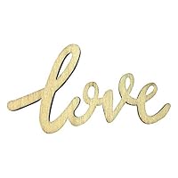 DOPTHOI - Heart Wooden Cake Topper Sticks Wedding Cake Topper Po Props for Valentine
