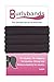 Burlybands Large Hair Ties for Thick, Heavy or Curly Hair - Non-Slip, Non-Damage, Seamless Women's Ponytail Scrunchies - Brown, 3 Pcs