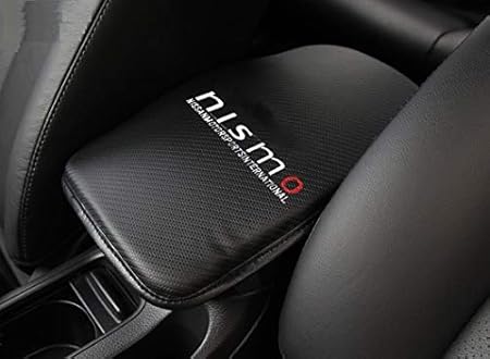 Amazon Nismo 日産 Nissan アームレストカバー アームレストクッション センターコンソール 肘置き エルグランド エクストレイル セレナ ジューク キューブ ノート E Power リーフ Daysルークス マーチ キャラバン スカイライン フーガ シーマ ティアナ 等に 車