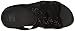FitFlop Women's Slinky Rokkit Criss-Cross Slide Sandal, Black, 7 M US