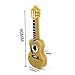 Usbkingdom 8GB USB 2.0 Flash Drive Novelty Guitar Shape Music Thumb Drive Memory Stick Pendrive Jump Drive Flash Disk Pen Drive (Brown)
