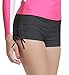 MiYang Women's Swim Boardshorts Beach Pant Bikini Bottom Adjustable Tie Yoga Running Shorts