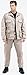 Military BDU Pants, Army Cargo Fatigues (Khaki, Size Large)